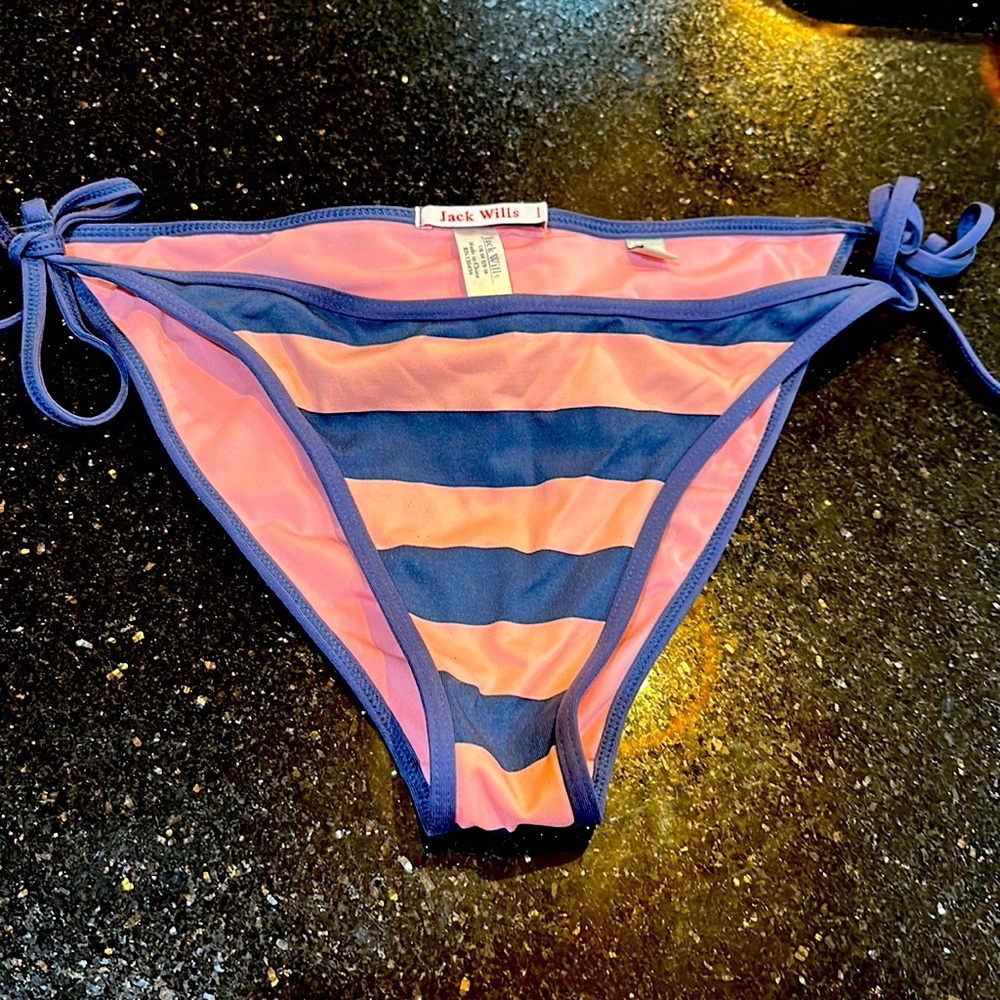 Jack wills bikini tie bathing suit bottoms